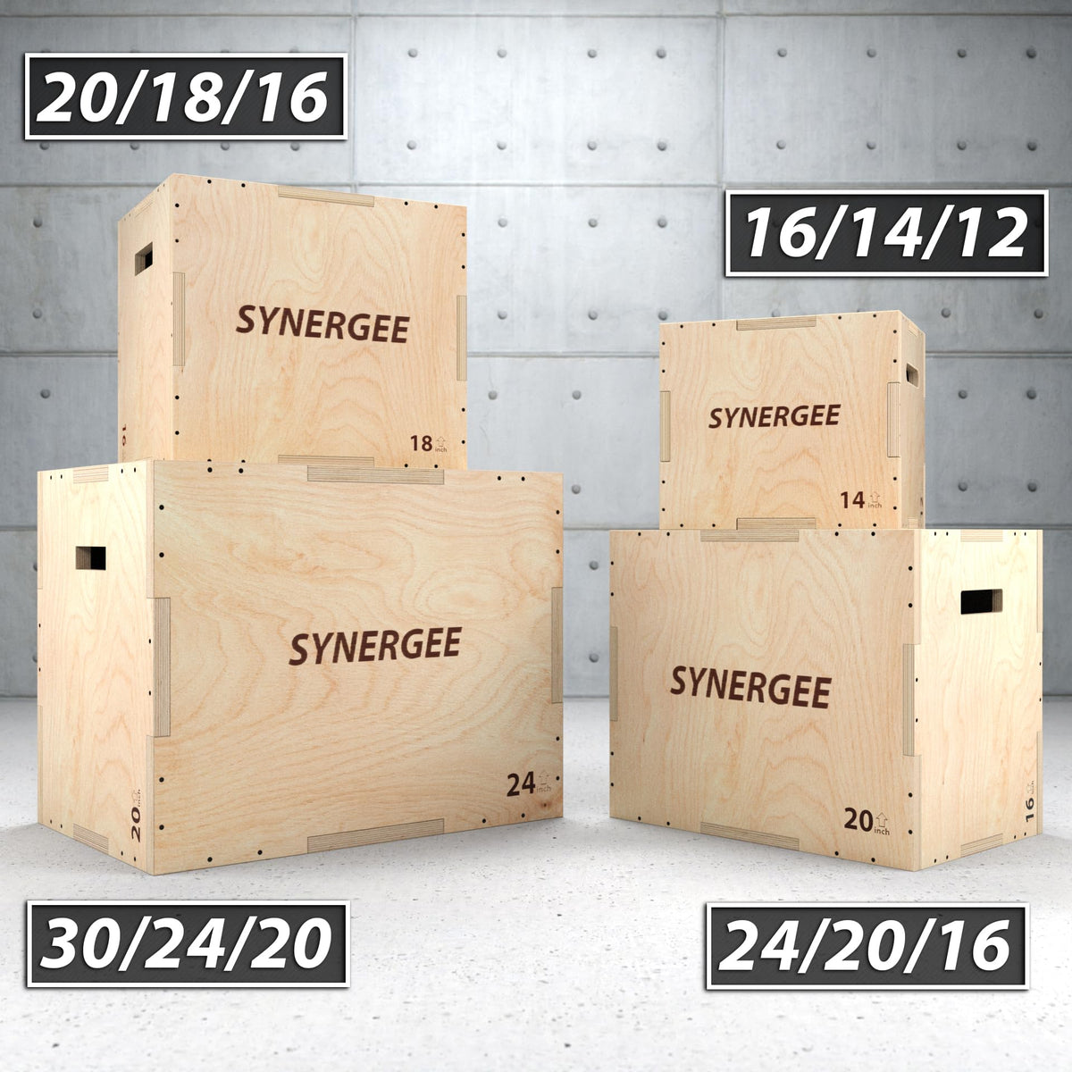 3 in 1 Wood Plyo Box W830