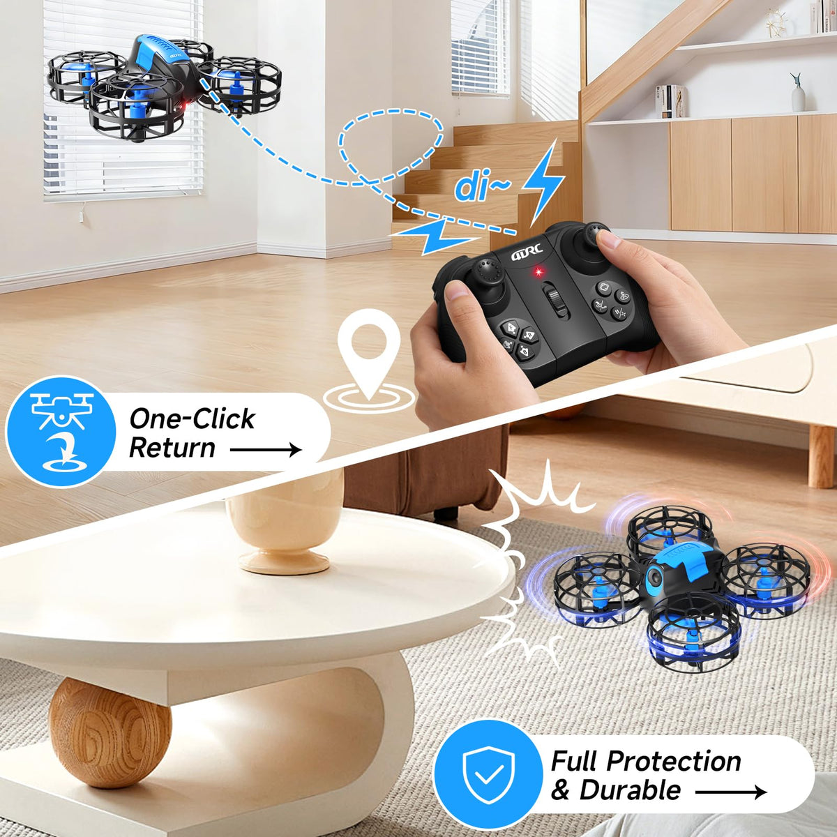 Mini Drone with 2 Batteries R30766