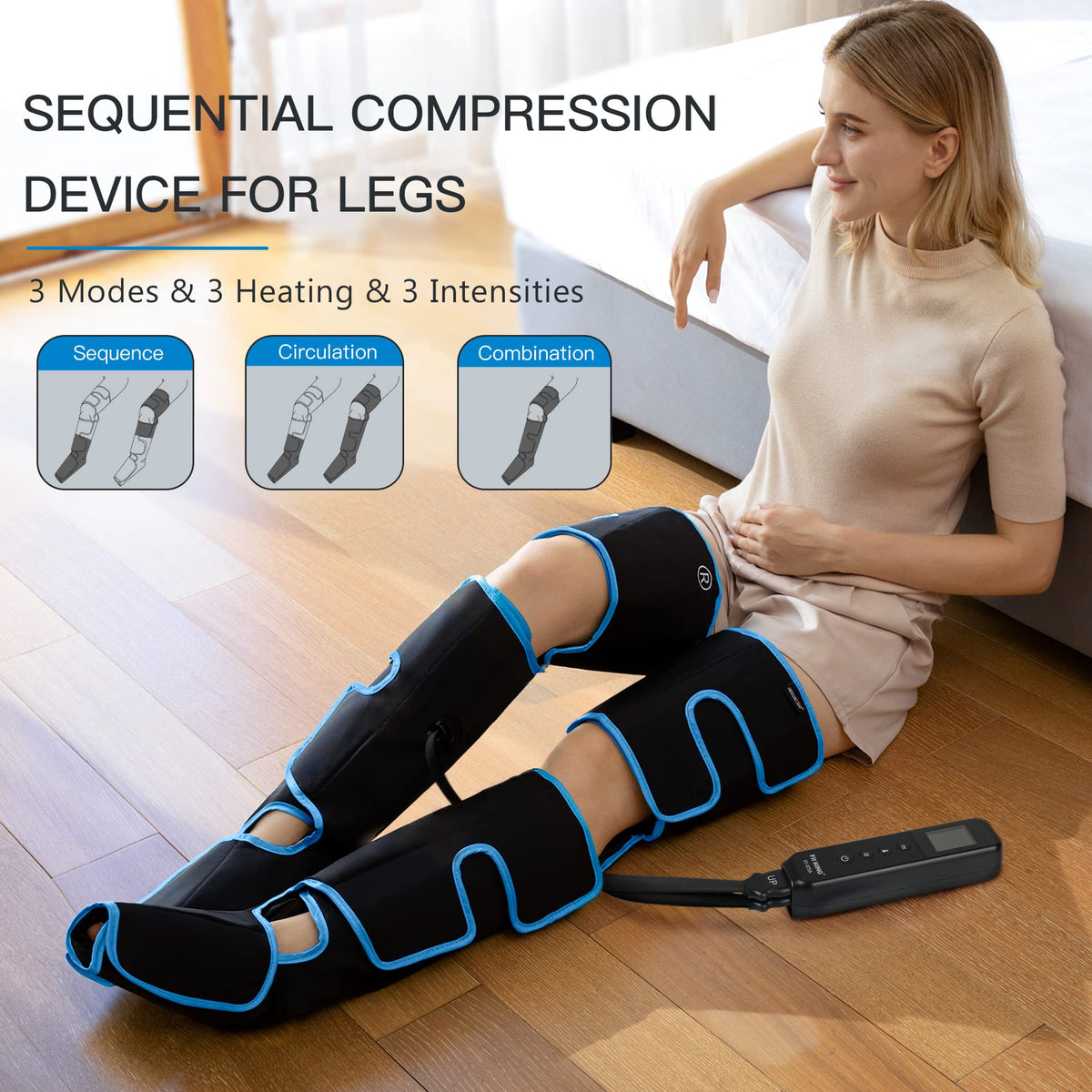 Leg Massager with Heat and Compression W5027