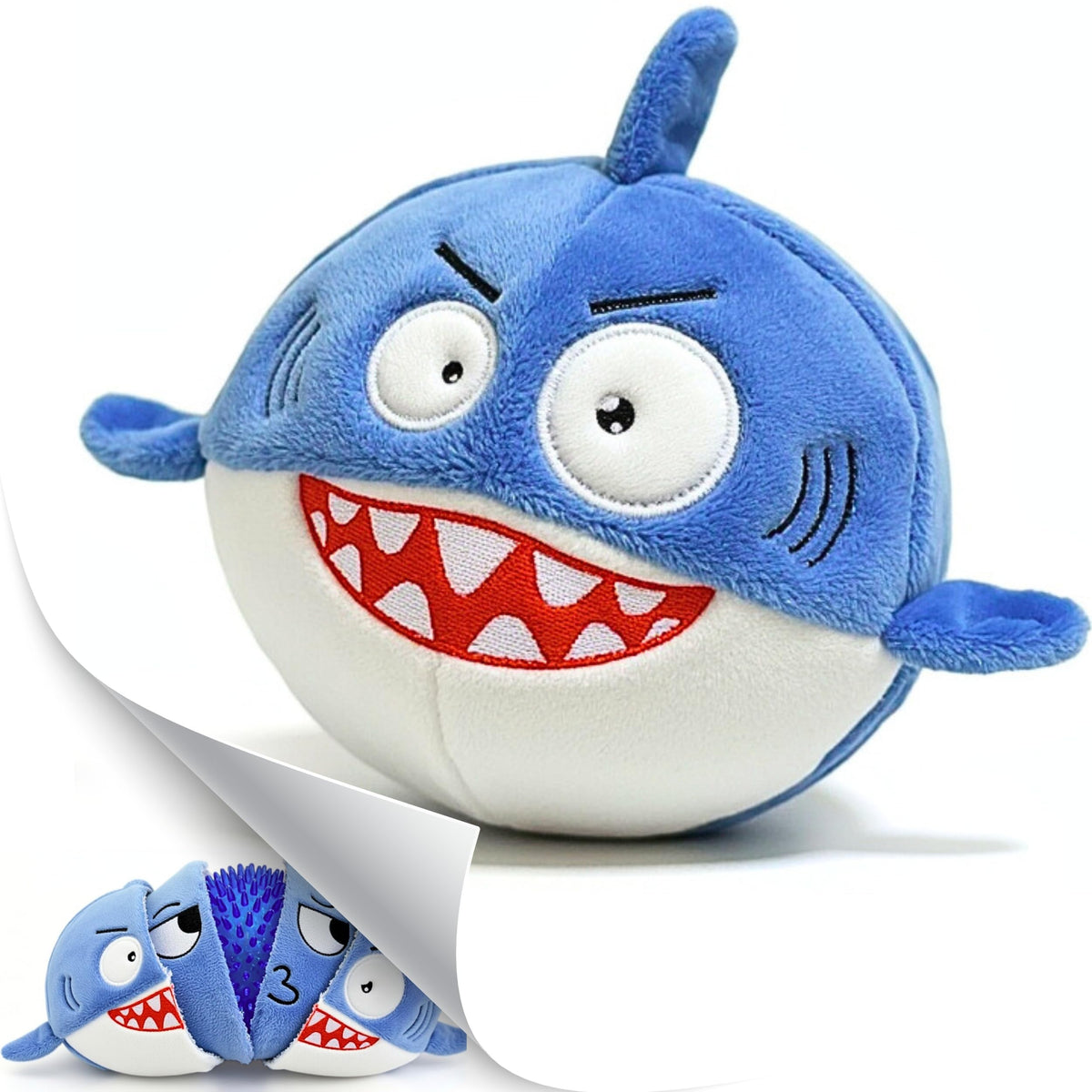 Tough Squeaky Chew Ball Dog Toy N728709