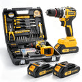 3/8" Brushless Compact Drill Tool Set with Drill Bit and Sockets P804887