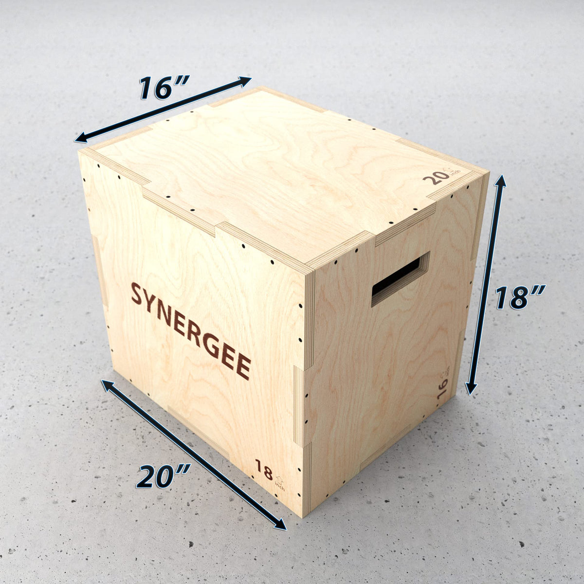 3 in 1 Wood Plyo Box W830