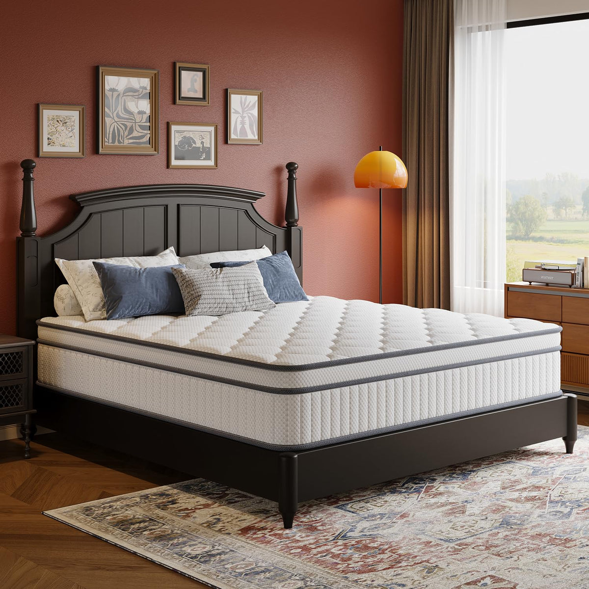 Full Size 14 Inch Innerspring Hybrid Mattress P940674