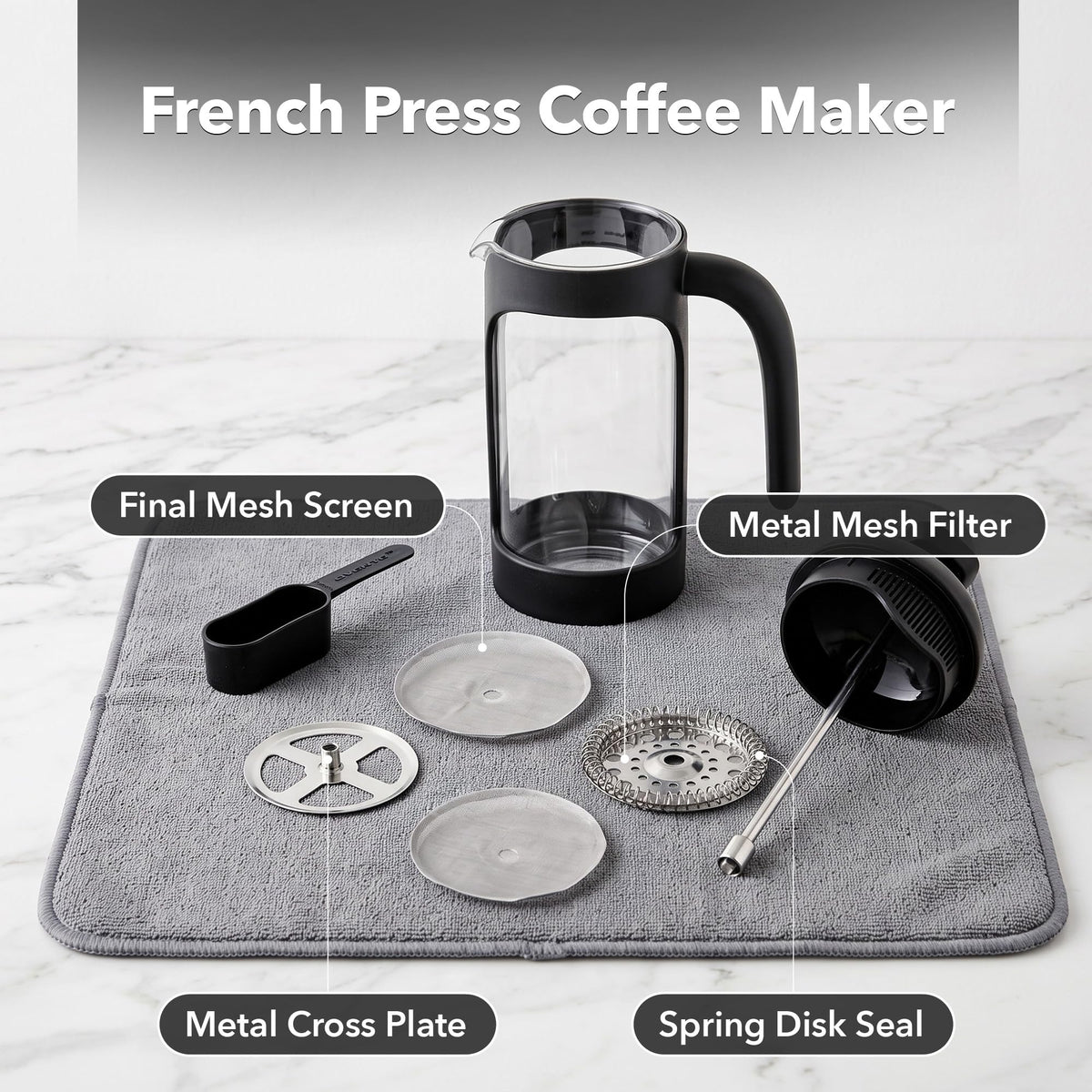 12oz French Press Coffee Maker S78240