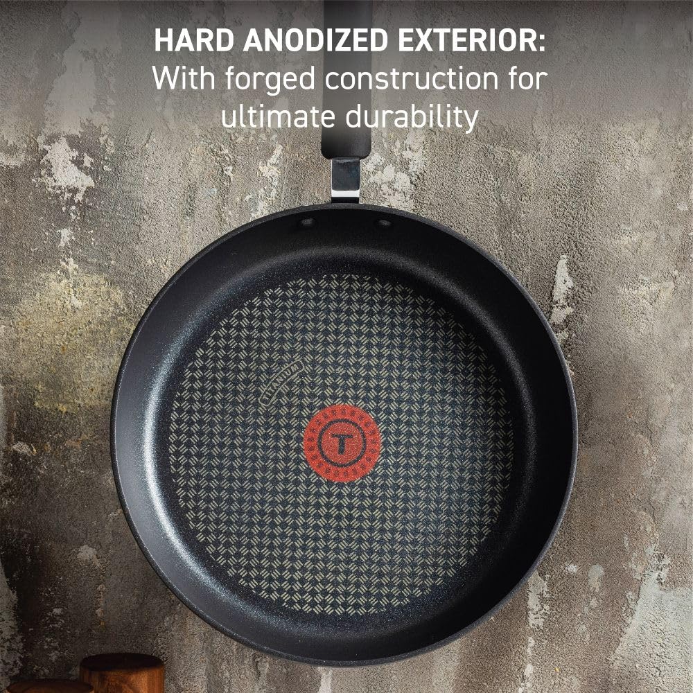 Hard Anodized Nonstick Fry Pan Set, 2-Pack H94679