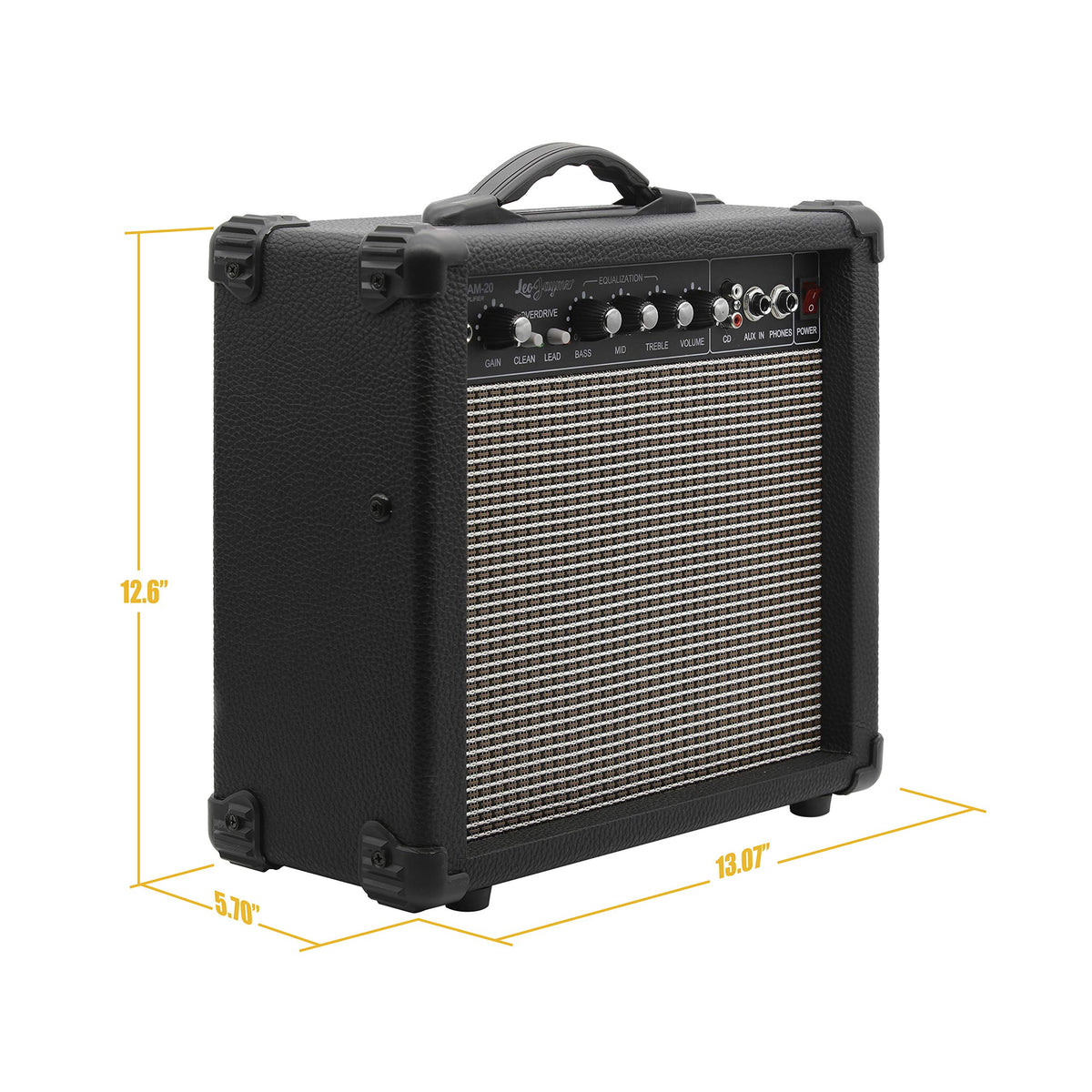20W Electric Guitar Amplifier with Clean and Distortion Channel F41488