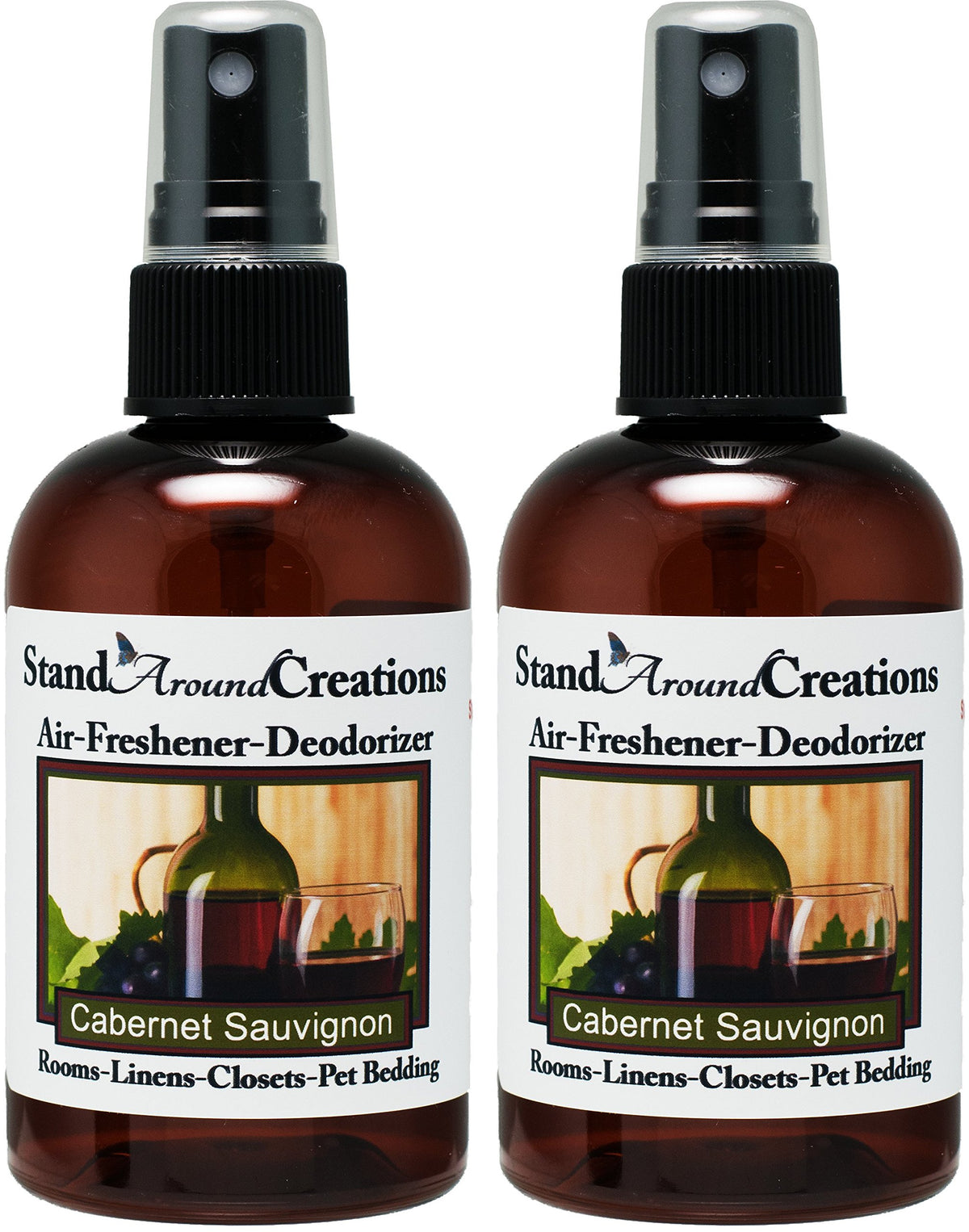 Cabernet Sauvignon Set of 2 Air Freshener 4 oz X8675